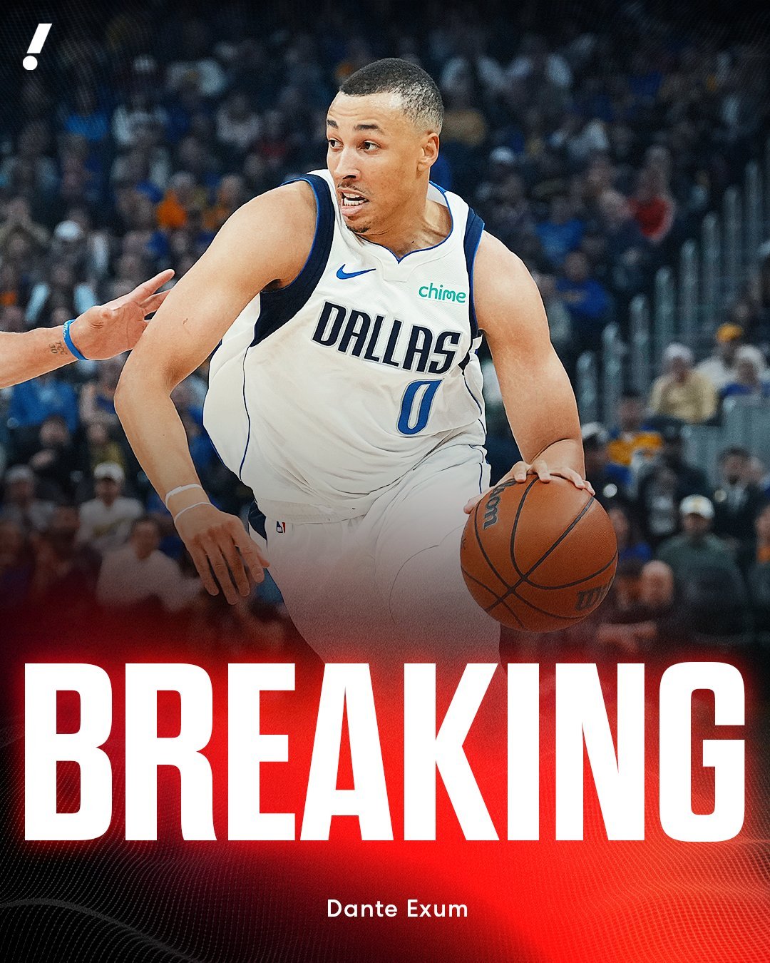 Shams：独行侠后卫埃克萨姆将接受膝盖手术，赛季报销。