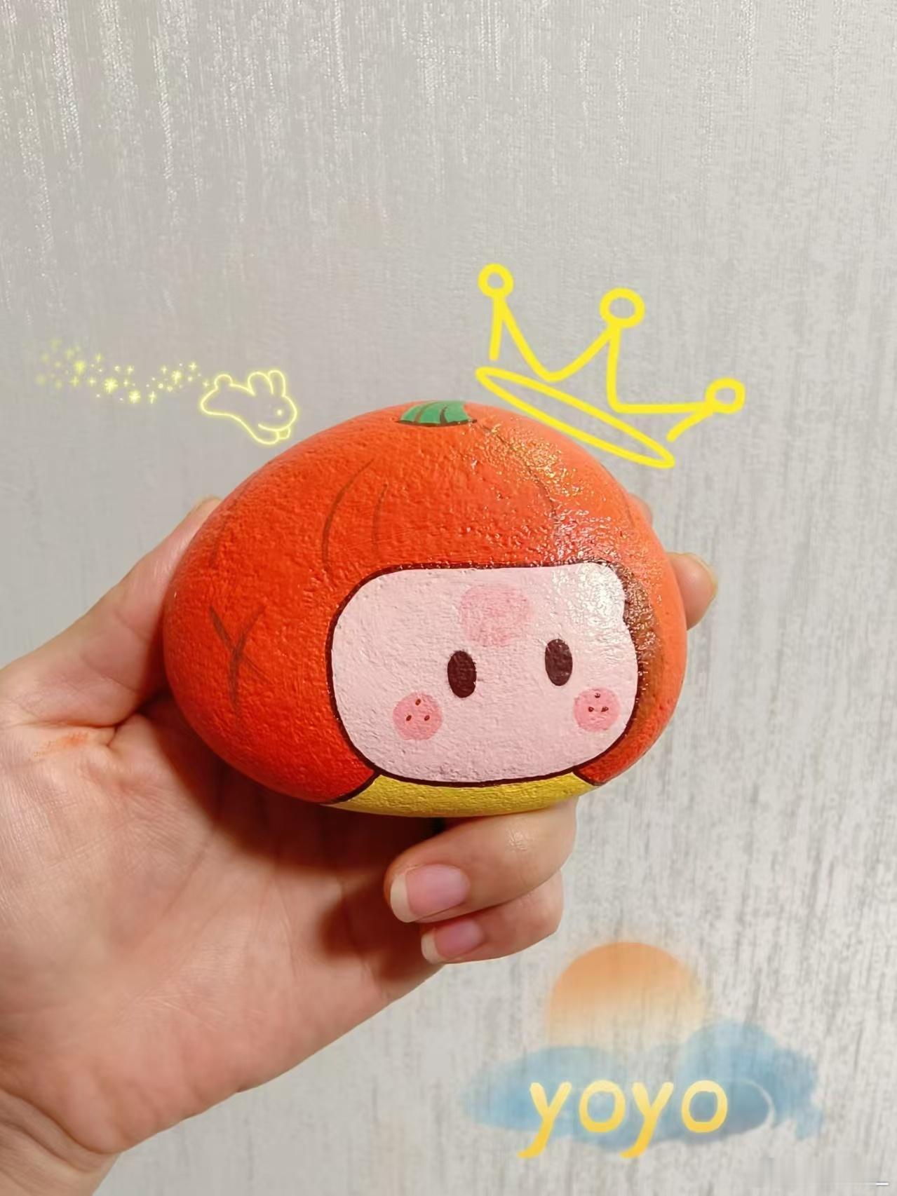 以为是一把瓜子其实是石头画随手摆出来，看着就像一盘零食，不仔细看根本想不到，原料