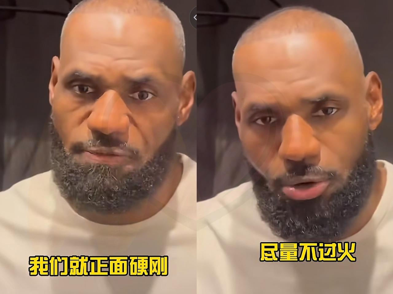 狄龙赛后没回更衣室，在球员通道堵了詹姆斯40秒。
他只憋出一句话：“你到底怎么看