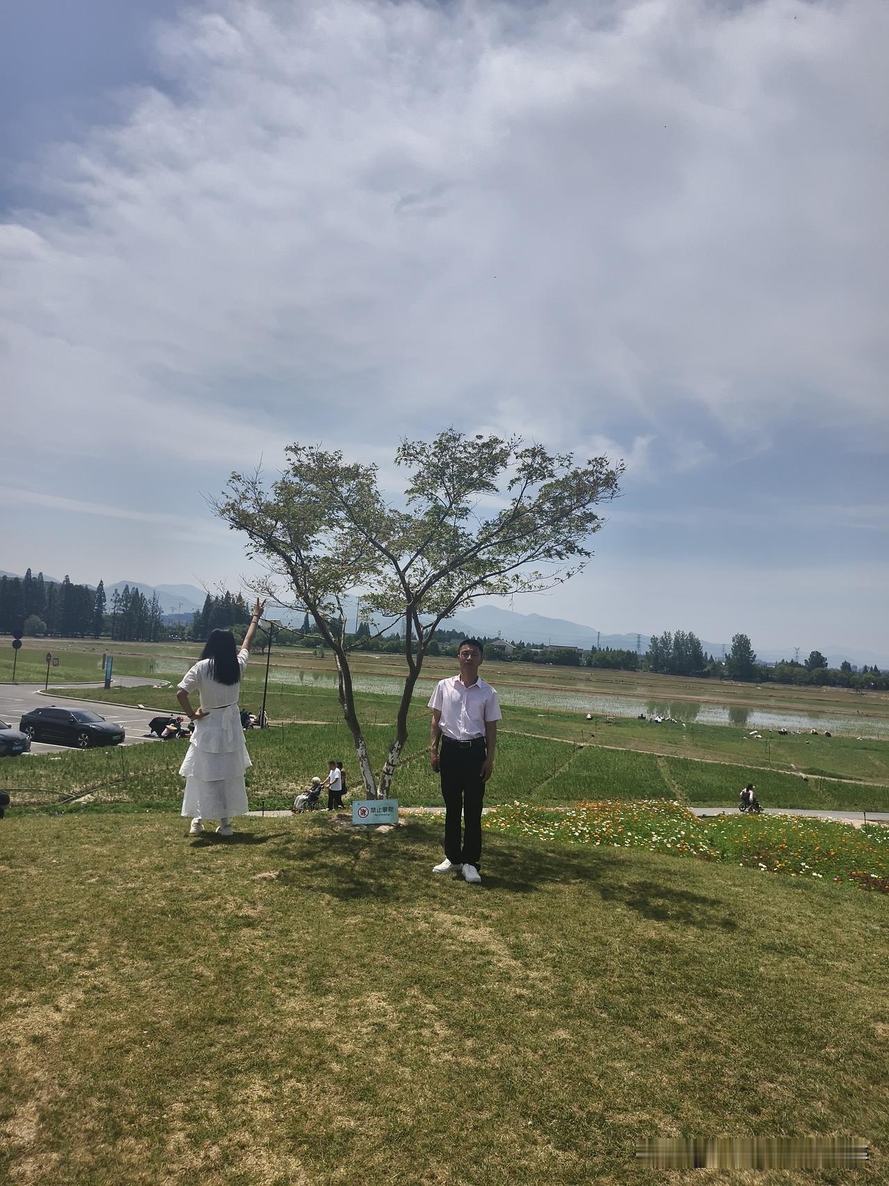 杭州铜鉴湖公园美景