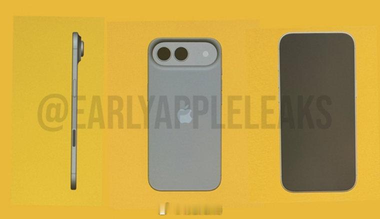 iPhoneAir2外观曝光 iPhoneAir2或告别单摄iPhone Air
