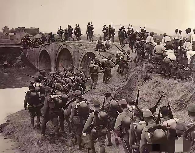 著名抗日将领李宗仁曾评价说：日军训练之精和战斗力之强，可说举世罕有其匹。用兵行阵