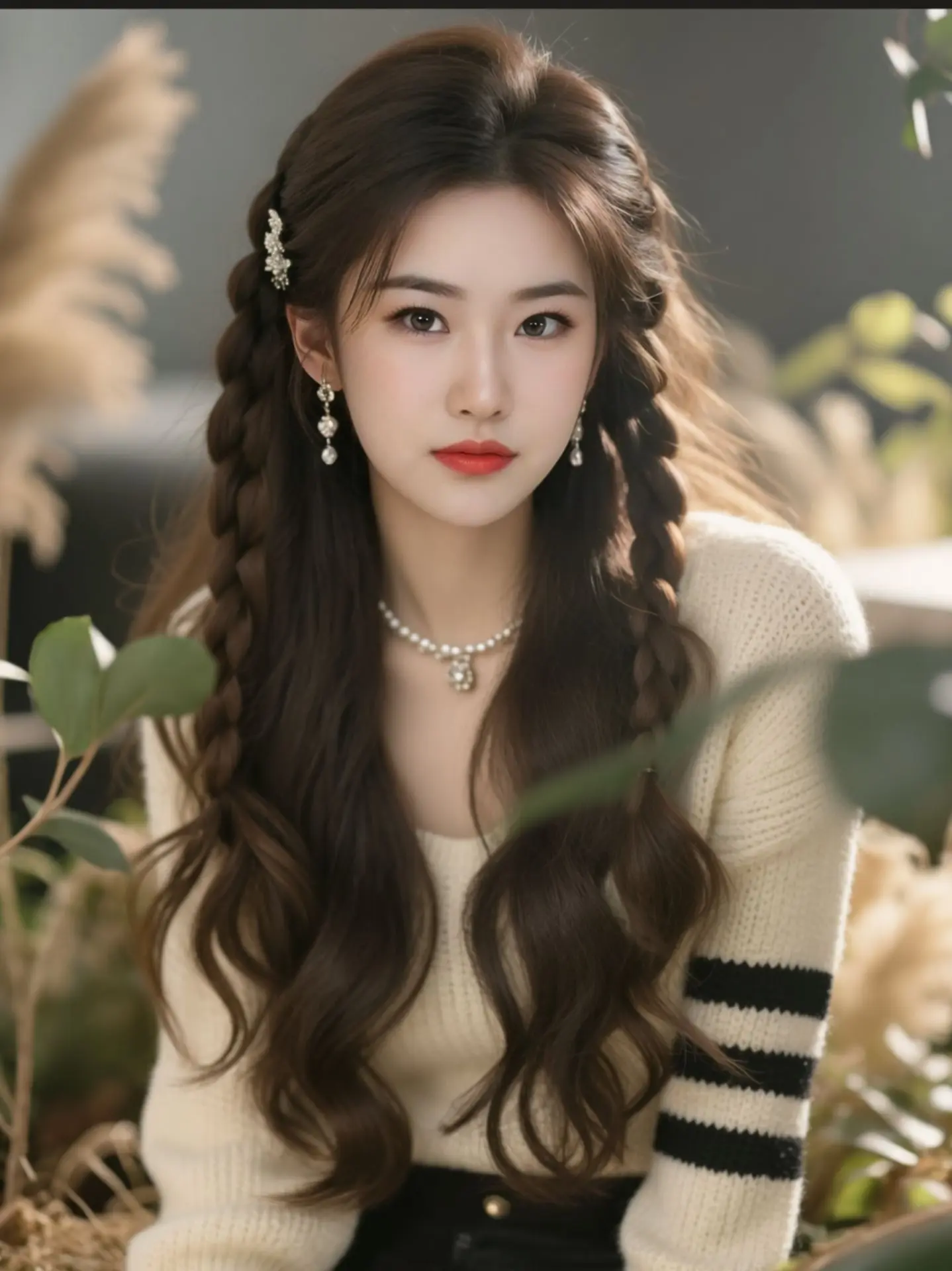 AI森系甜美写真 ai创作