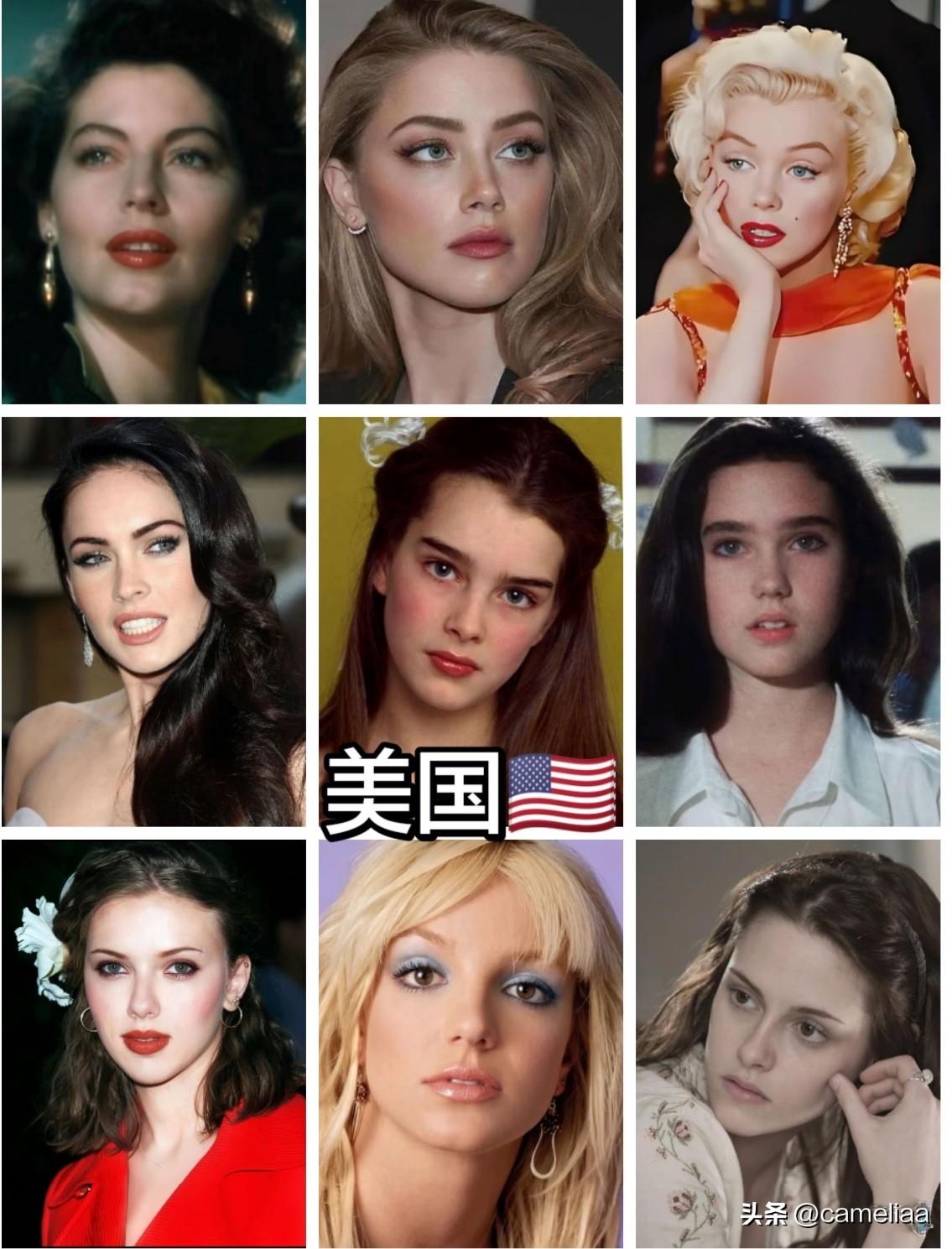 各国神颜女星大盘点
每个国家的审美天花板
风格完全不一样

都说美没有标准答案，