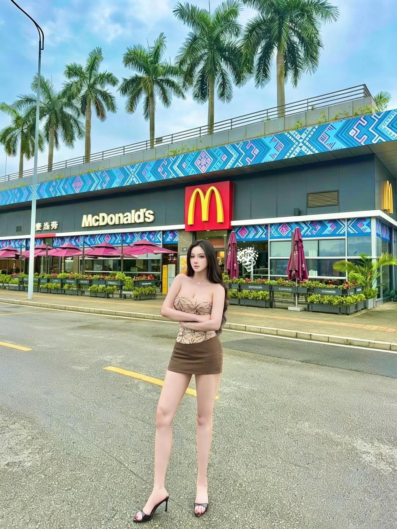 🌴。氛围感 拍照 辣妹 穿搭