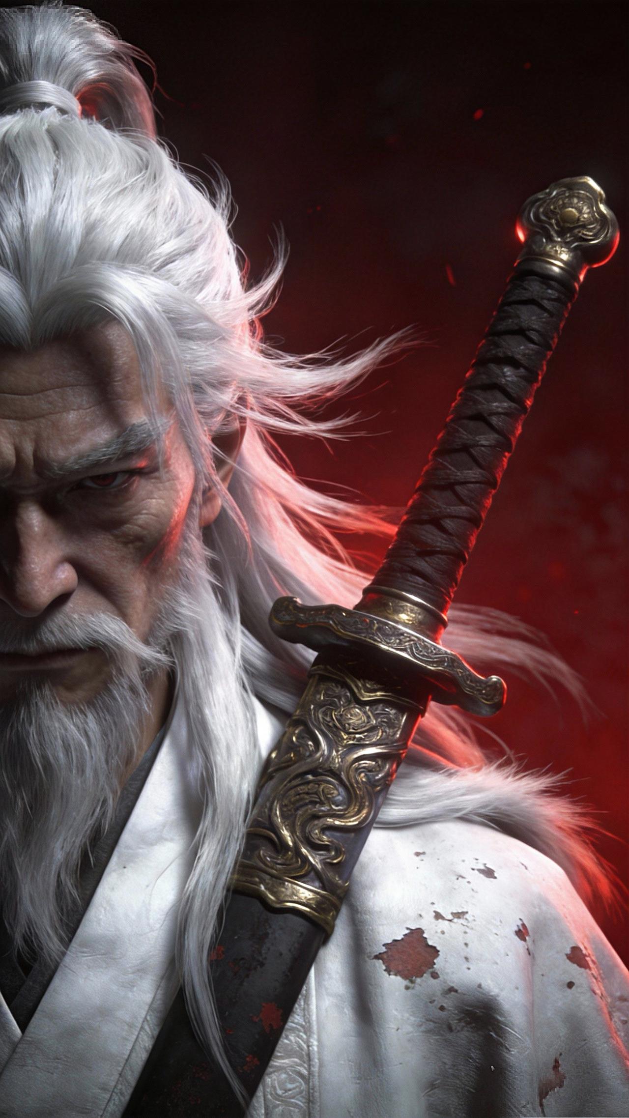 这是我师傅——白眉先生