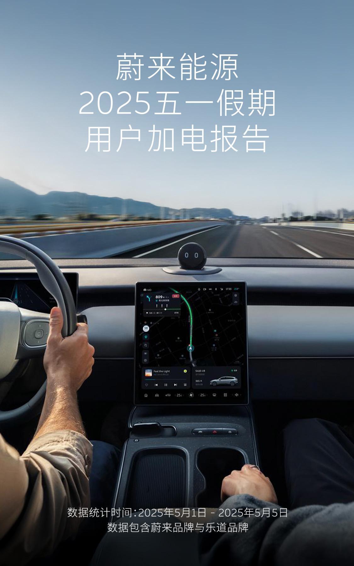 每个长假结束，我都会关注蔚来的加电报告，今年5.1-5.5日，有几个数据值得关注