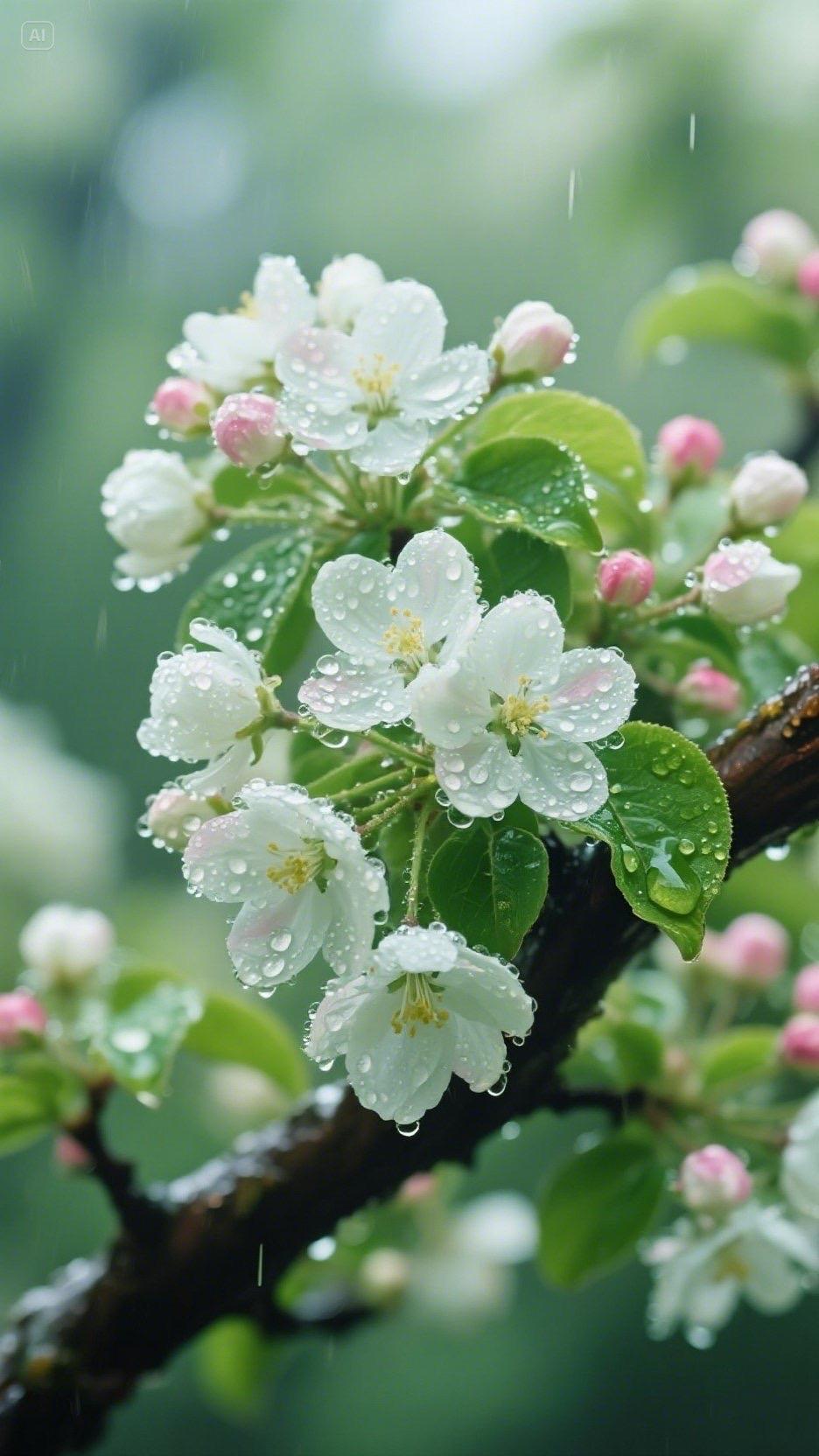 雨天樱花怎么拍？细雨中的花朵，反而更容易拍出高级感

一场春雨落下来，樱花的拍摄