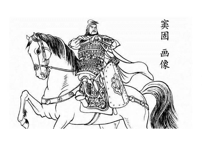 公元89年，汉军一路向北，把北单于的残部打过瀚海，追到燕然山脚下。主帅窦宪在那儿