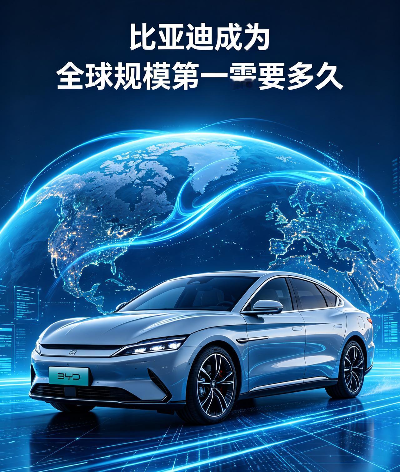 王传福还是有点过于保守了，比亚迪到达全球规模第一用不了五年，三年内就有望实现，有