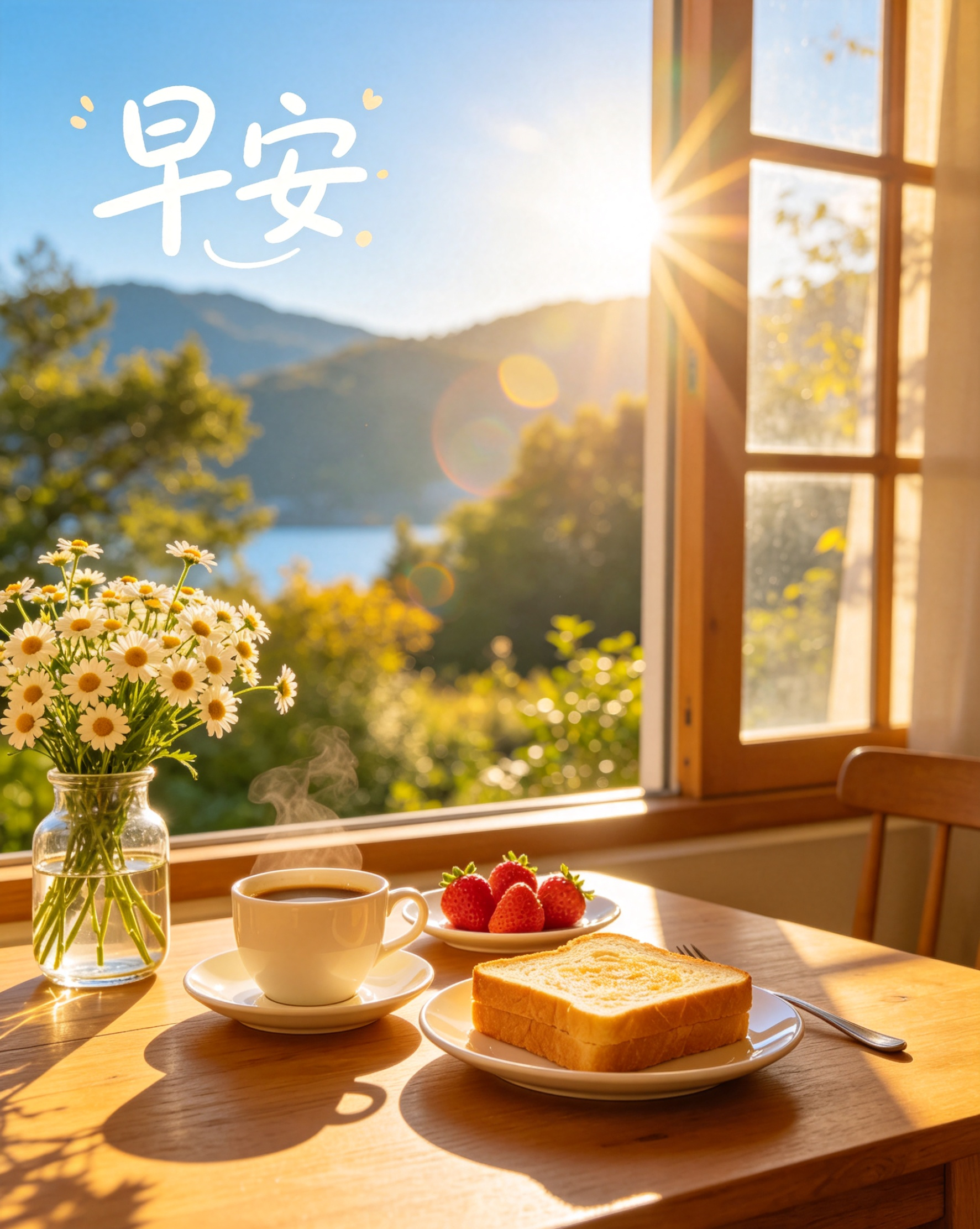 日出有盼，日落有念，心有所期，忙而不茫。早呀，今天也要元气满满。 