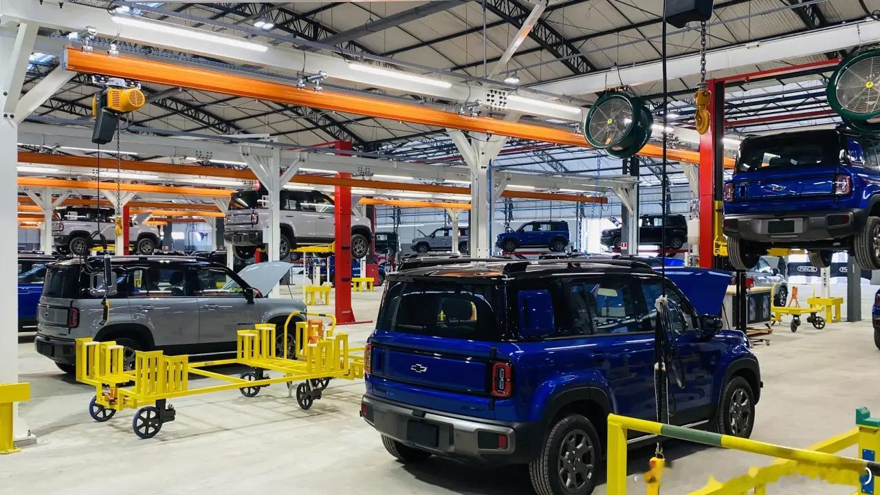 🔻通用巴西工厂开始 SKD生产Spark EUV（悦也plus）🔻之后还会生