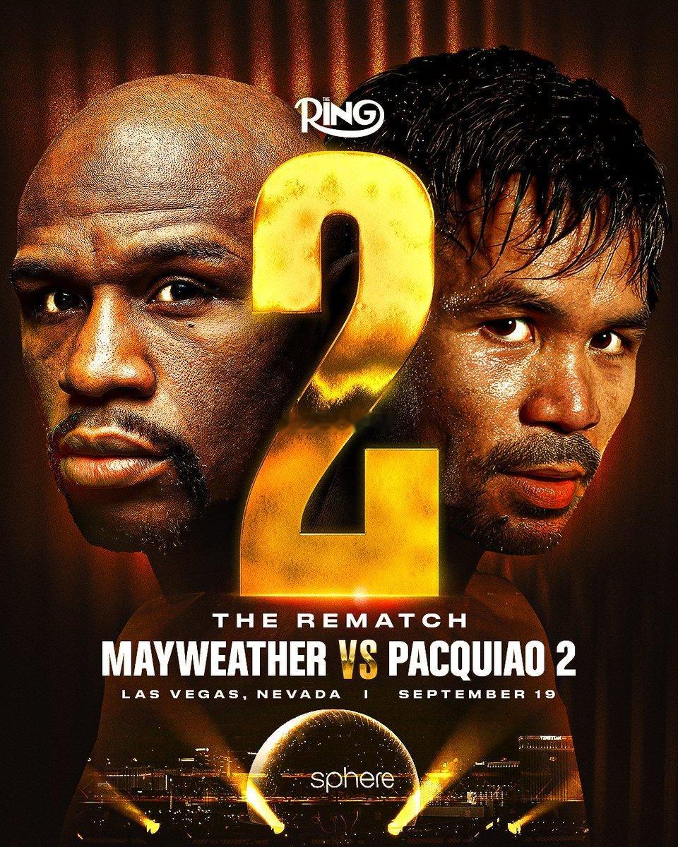 梅威瑟vs帕奎奥二番战 开年最爆炸的资讯。小弗洛伊德·梅威瑟（Floyd May