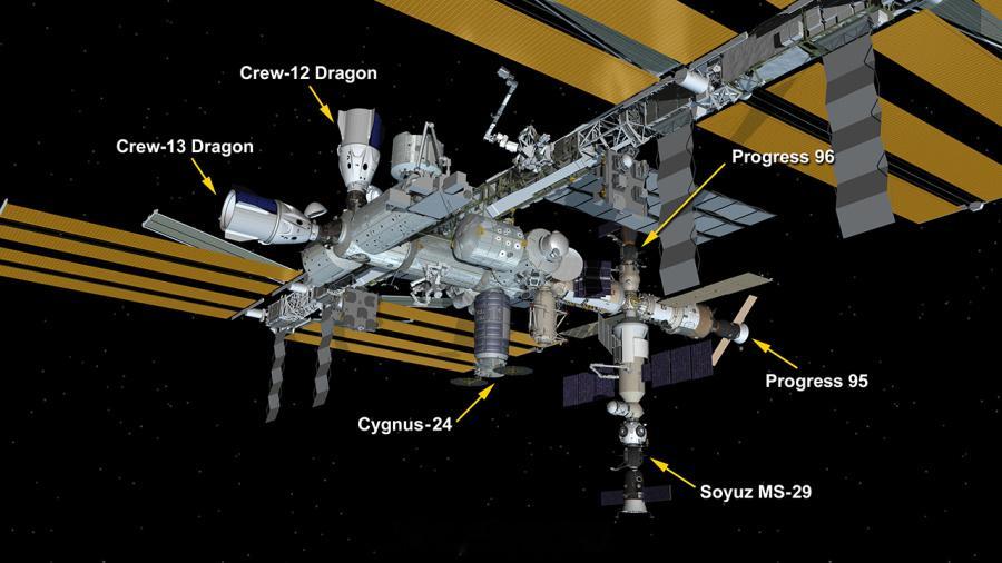 【Crew-13飞船对接国际空间站 用时7小时55分钟】此前报道称，NASA与S