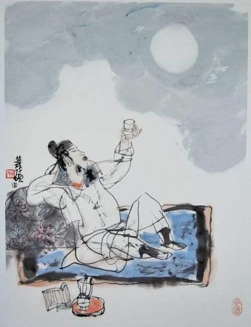 《七绝•流年易老》
  流年入夜梦青韶，
  走马红尘世路迢。
  五十多年飞逝