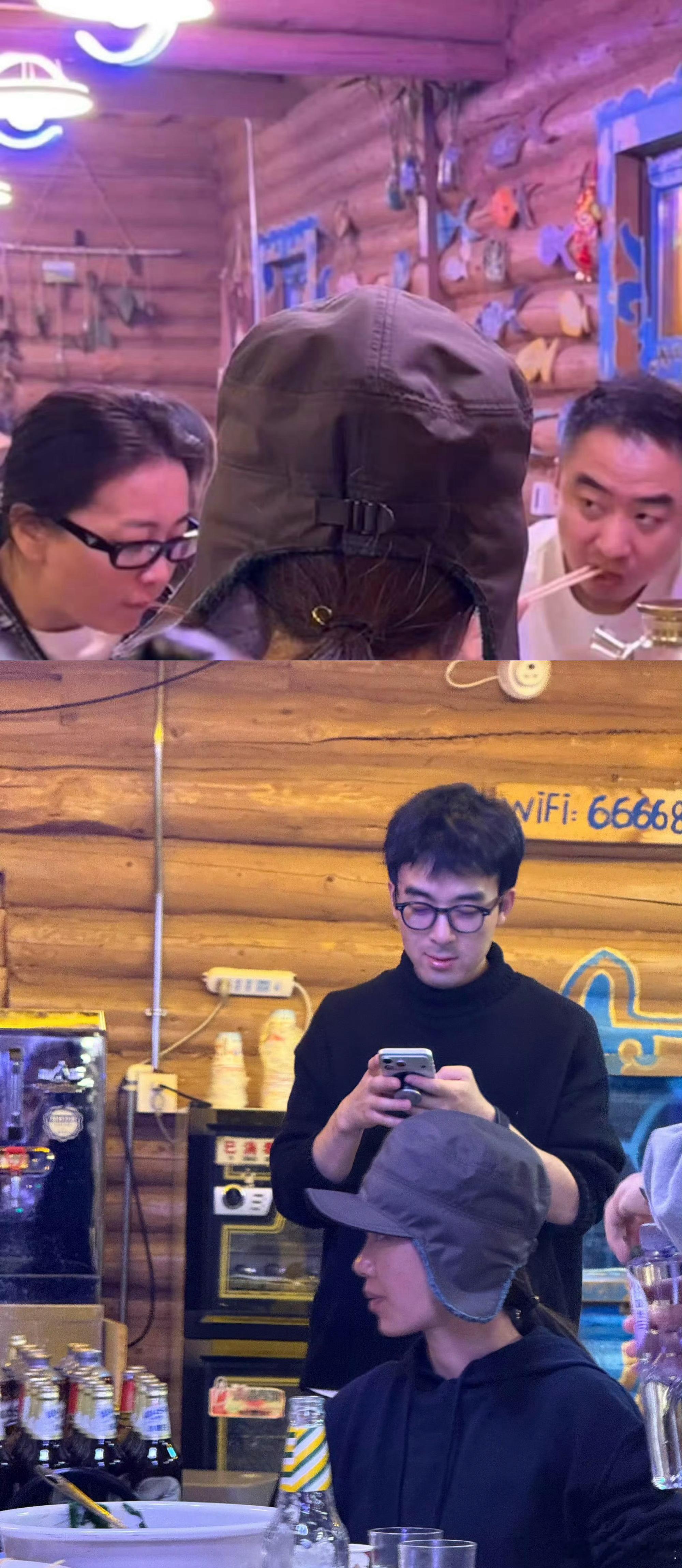 吃火锅偶遇贾玲张小斐 感觉全世界都在偶遇 贾玲张小斐🍋两个人的状态都好好啊，友