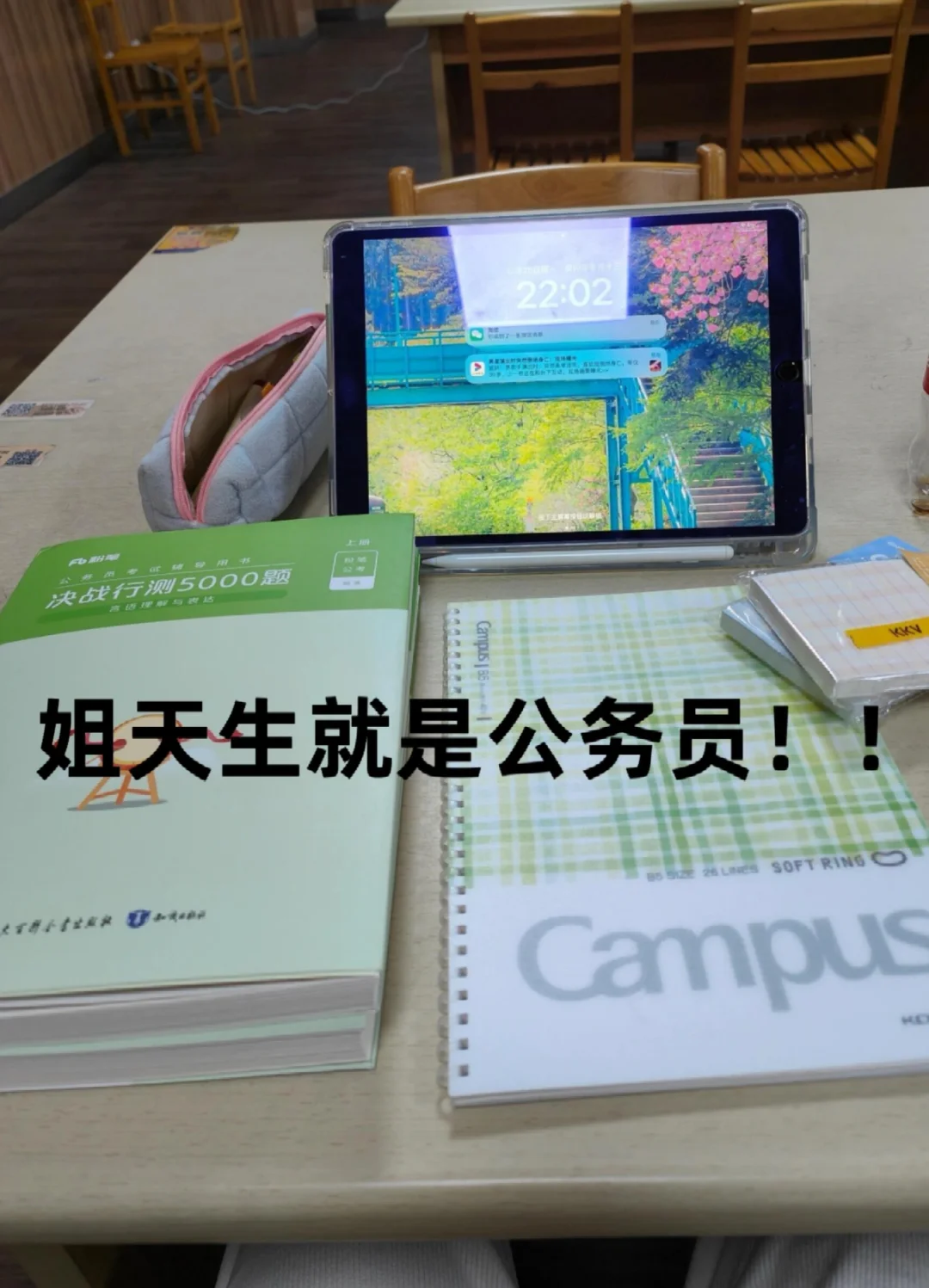 这大概就是姐满课也能考上公务员的原因吧