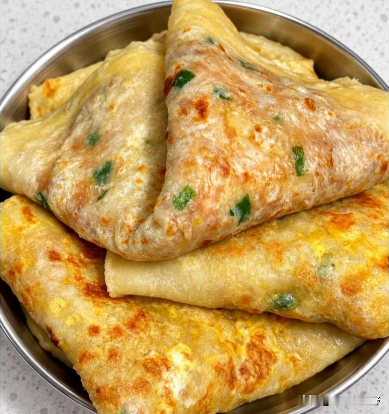 凤翔马村葱油饼，真香！烙饼葱油饼 手工千层葱油饼 葱油饼食谱 软面葱油饼 摆摊酥