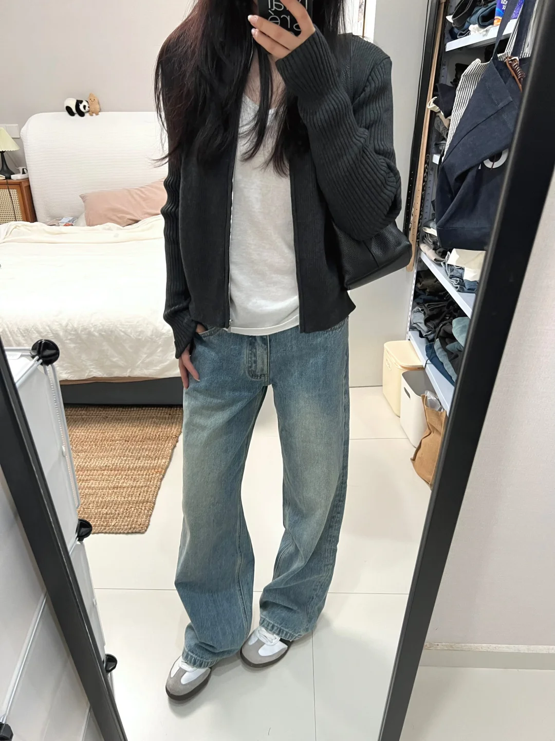 记录下出门前的穿搭
