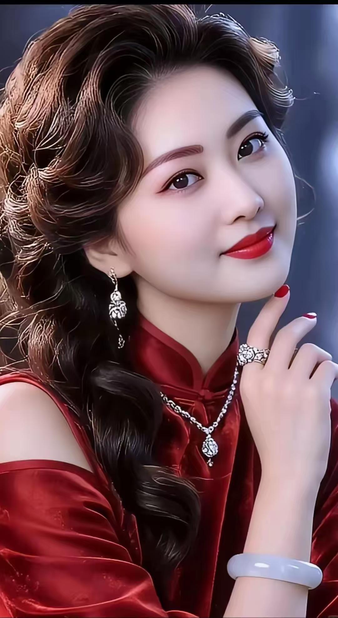 捣炼子·新婚寄情
新妇美，似妃容，
笑靥含春幸福浓。
国色天香心底爱，
永结连理