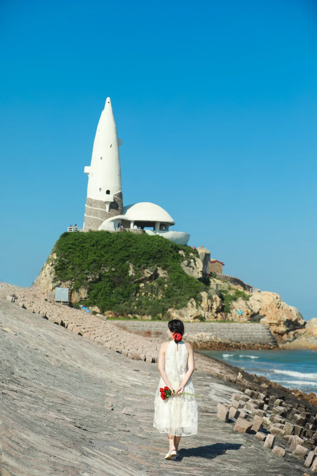 福州拍照｜在长乐海螺塔拍到人生照片‼️