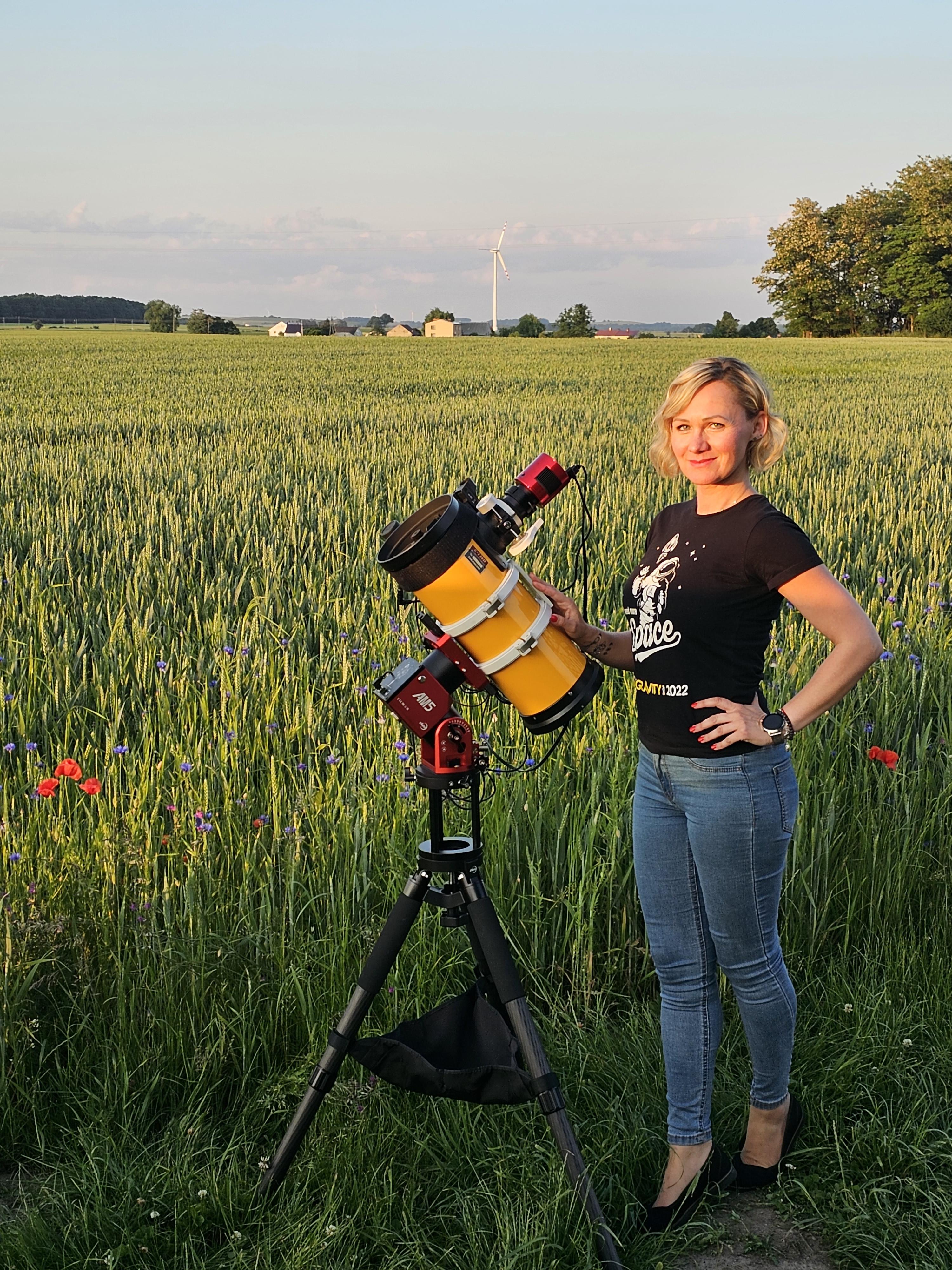 “周全的规划与恒心，才是成功的关键”。波兰天文摄影师Marzena R...