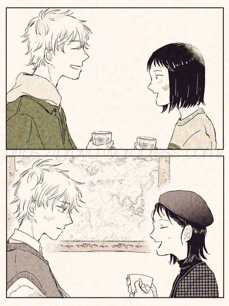《跃动青春》志摩聪介&岩仓美津未（绘：ski4032）般配纯爱小情侣很好吃[干饭