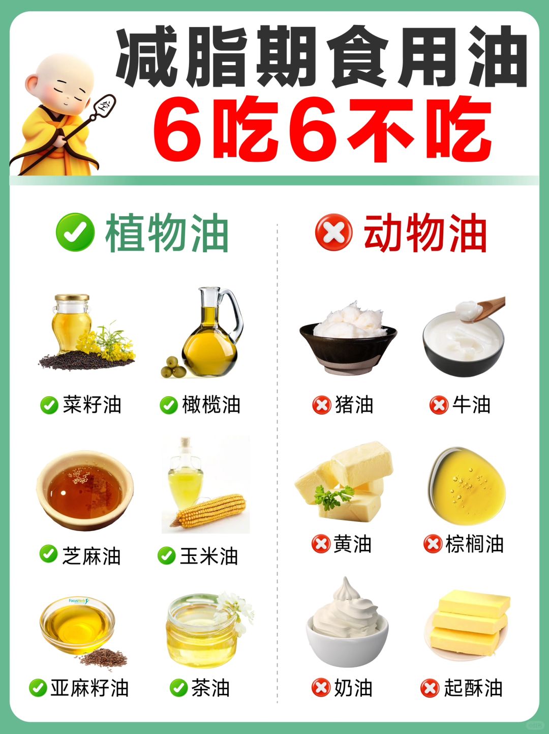 干货分享📖减脂期食油怎么选？