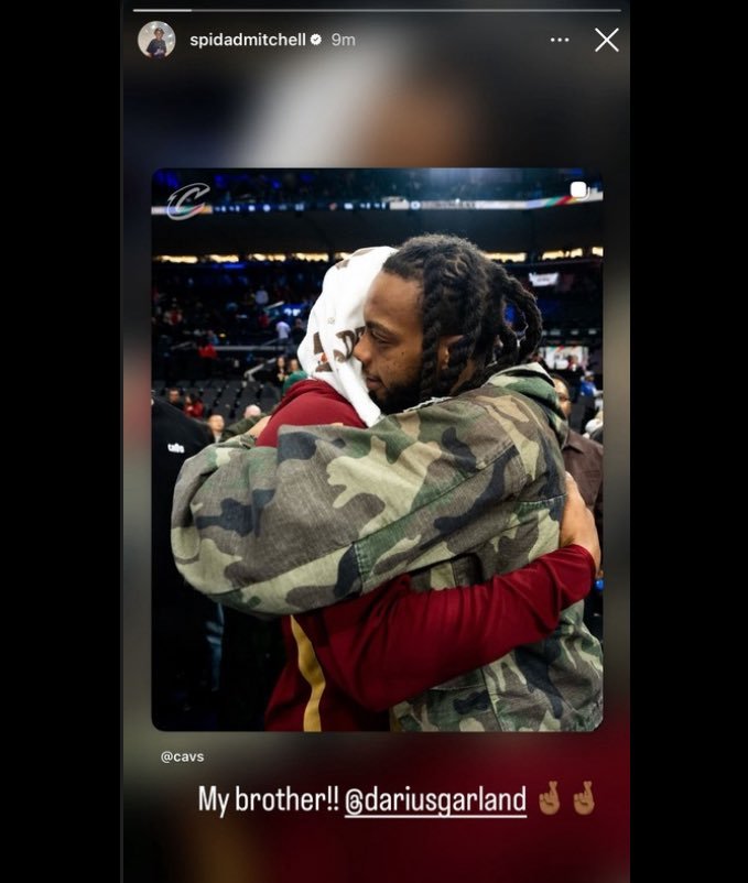 ▲米切尔在ins上送别加兰 