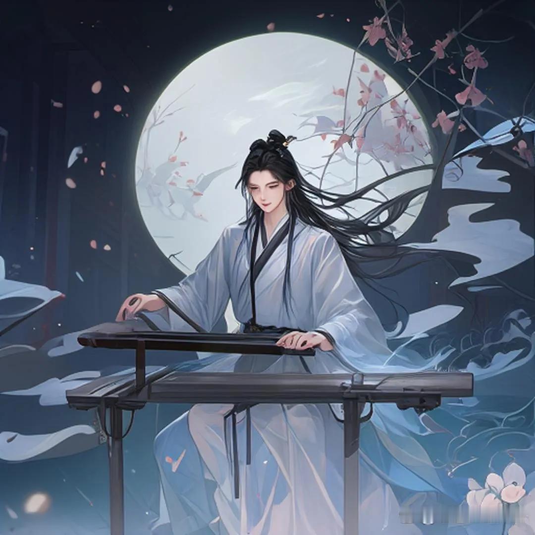下联：操琴诉古今
解析：“操琴”对“落笔”，一为音乐创作，一为书画创作。“诉古今