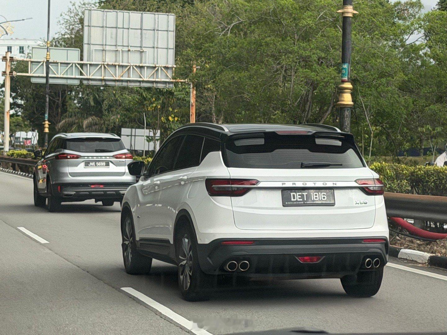 吉利用宝腾的标，已经成为马来西亚路上最主流的车了