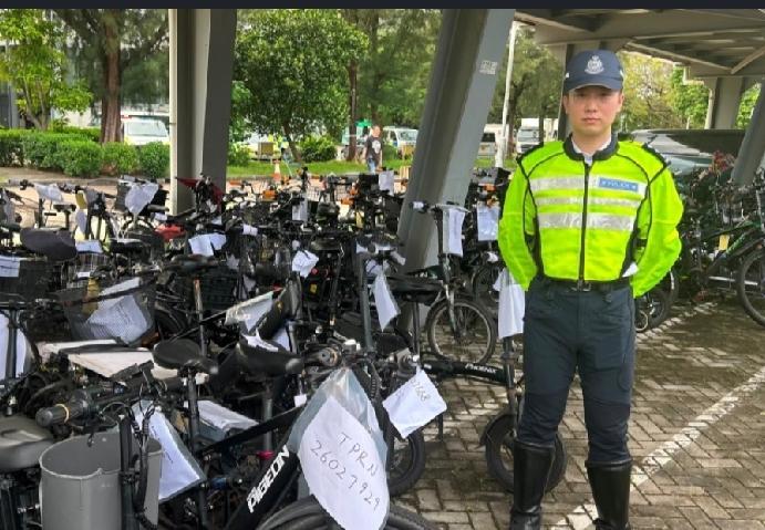 香港新界北总区交通部在刚过去一连五日展开代号「朝阳」的执法行动，在全港多区打击非