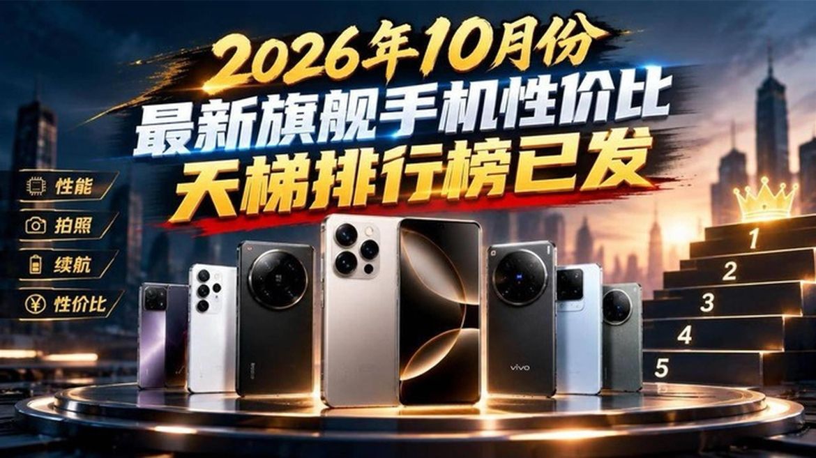 2026年10月份最新旗舰手机性价比天梯排行榜已发。