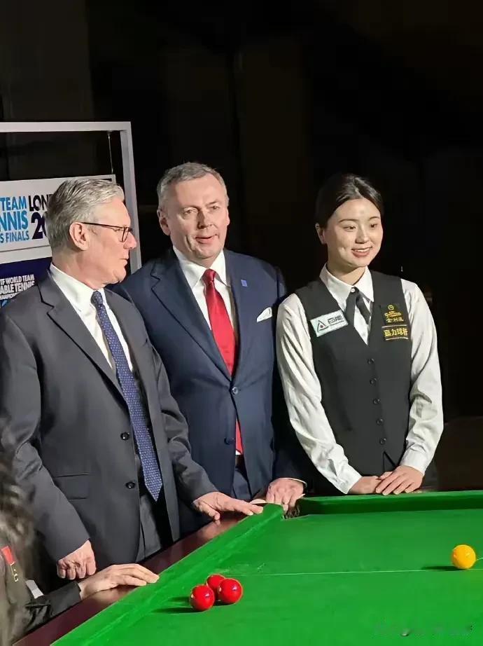 2026年1月30日，中国斯诺克运动员白雨露可太牛了！她以文化使者身份受邀出席英