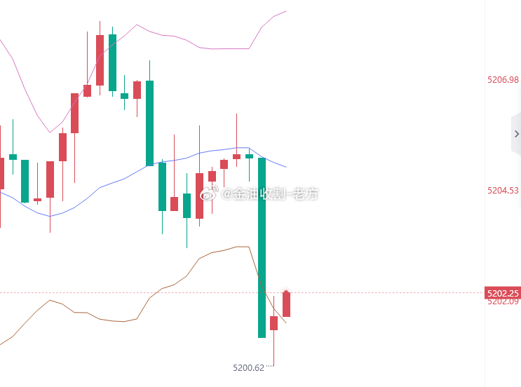抓波关口支撑，反弹看涨黄金现价：5200做多，看5210，防守5194 