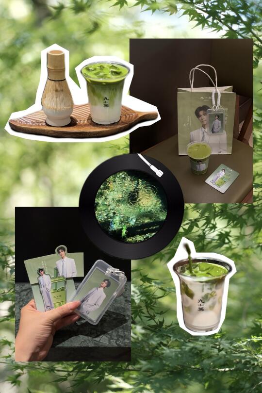 ⋆.ೃ ໋🍵 夏天是抹茶味的.⋅🍃