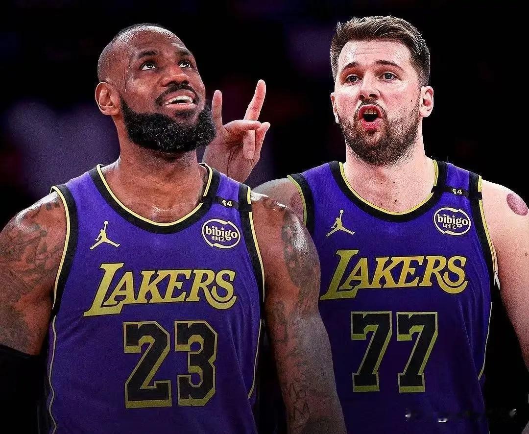 看詹姆斯和东契奇全明星票数，就知道湖人的当家球星是谁了！
今年是东契奇进入NBA