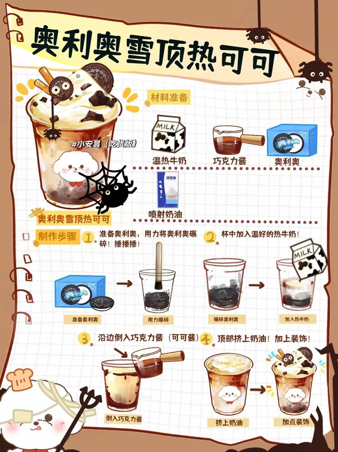 🎃万圣节限定版🔥饮品0⃣️难度自制超可爱