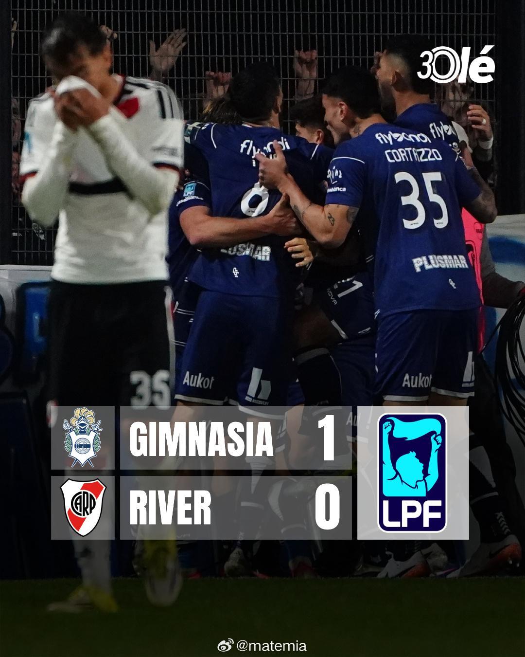 河床阿根廷联赛   河床连续三场失利！客场被拉普拉塔体操队重创 ！ 🐺⚽️➡️