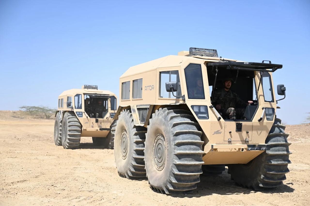 印度人的全地型车，轮子挺大