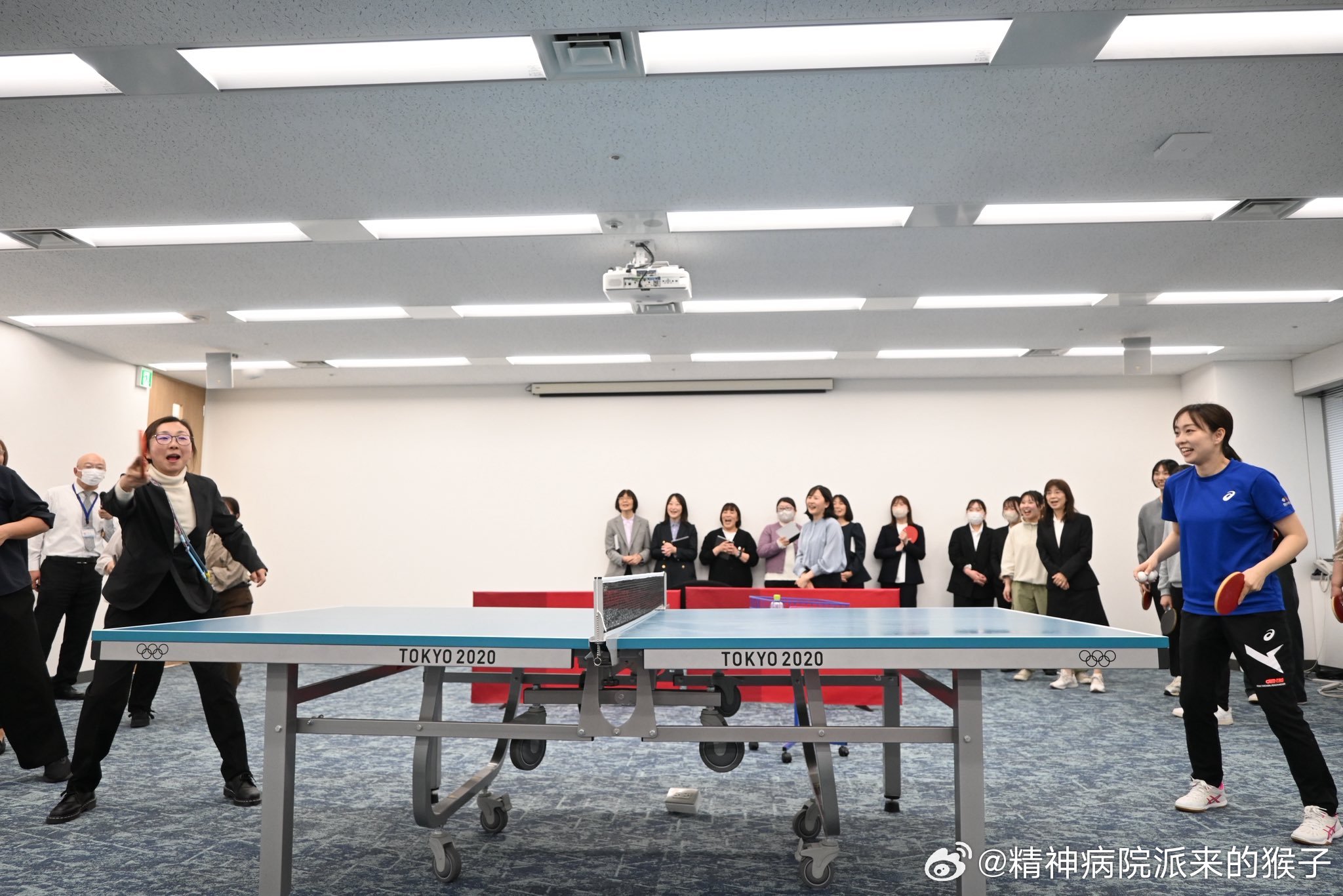 木下集团体育大使石川佳纯出席木下保育内定者交流会🏓在演讲中分享的心态秘诀：平静