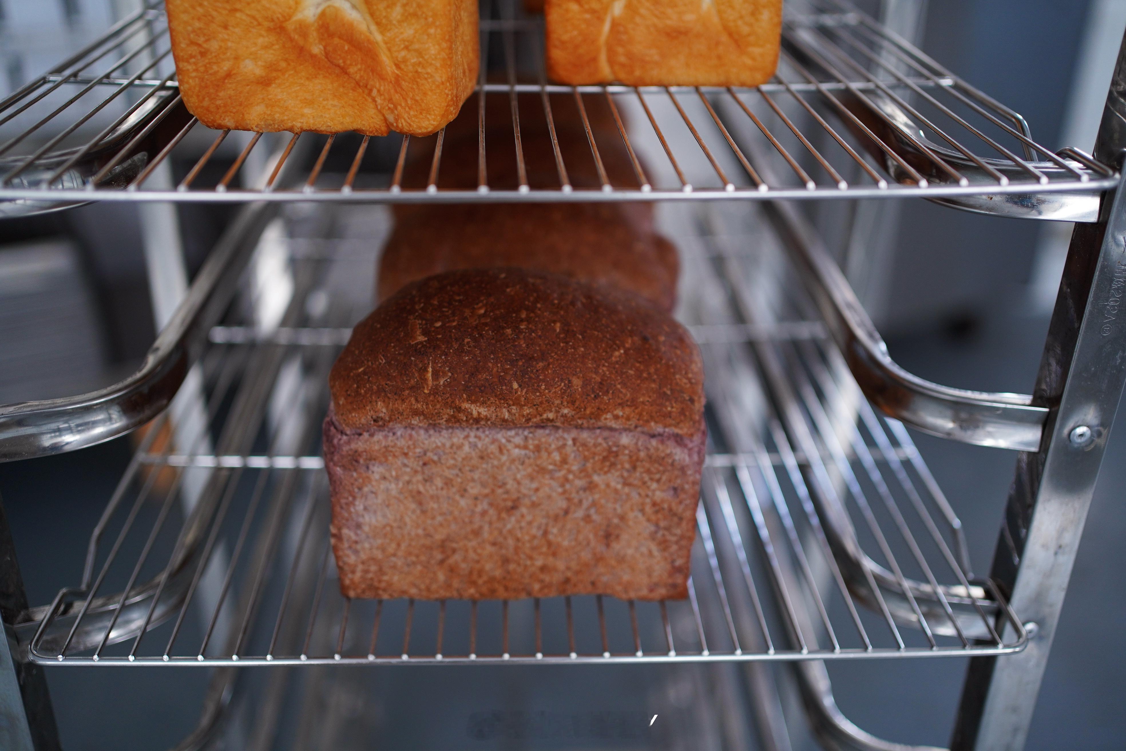 疏肝理气、养颜焕肤的「玫瑰黑米吐司」，椰香浓郁的「椰香白吐司」～黑全麦吐司明天做