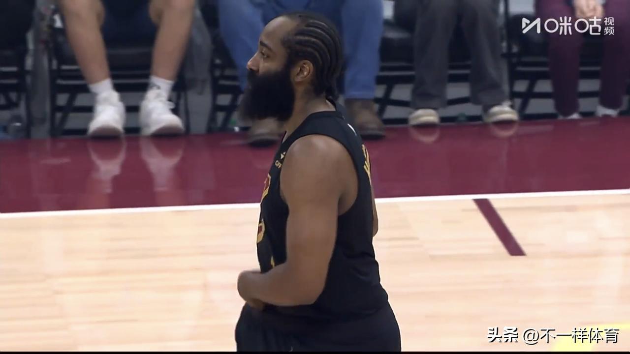 哈登18+6+6，骑士队113-109力克活塞队，米切尔缺阵，坎宁安10+6+1