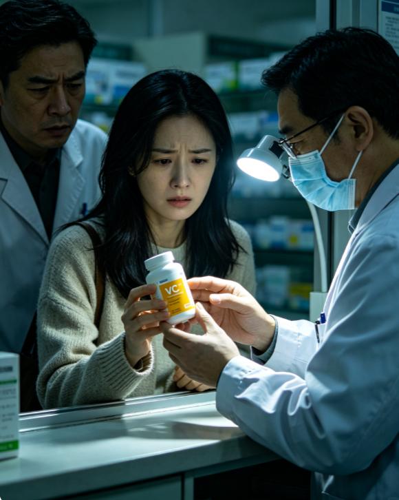 结婚第五年，我嫌丈夫买的维 C 太苦，拿着药瓶去了医院，医生看了看说：这里面装的