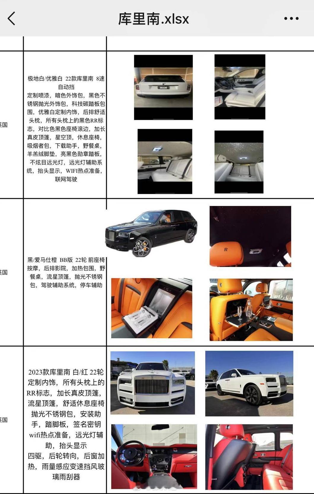岛内免税可选库里南现车3xx万起售 标配到Black Badge  ​​​