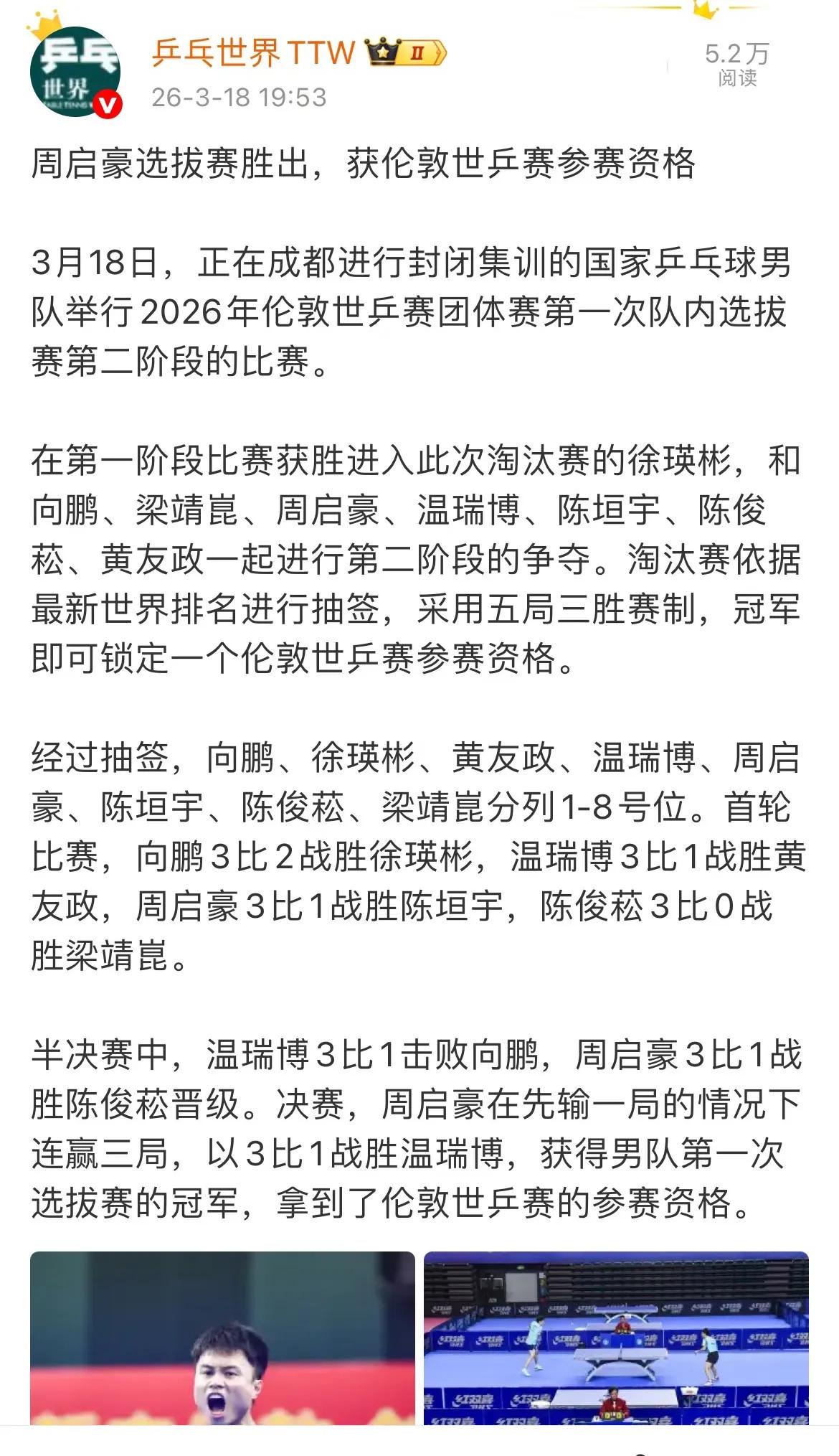向鹏，陈垣宇，黄友政，陈俊菘，他们几个国际比赛没少参加，锻炼不锻炼的就是不长进，