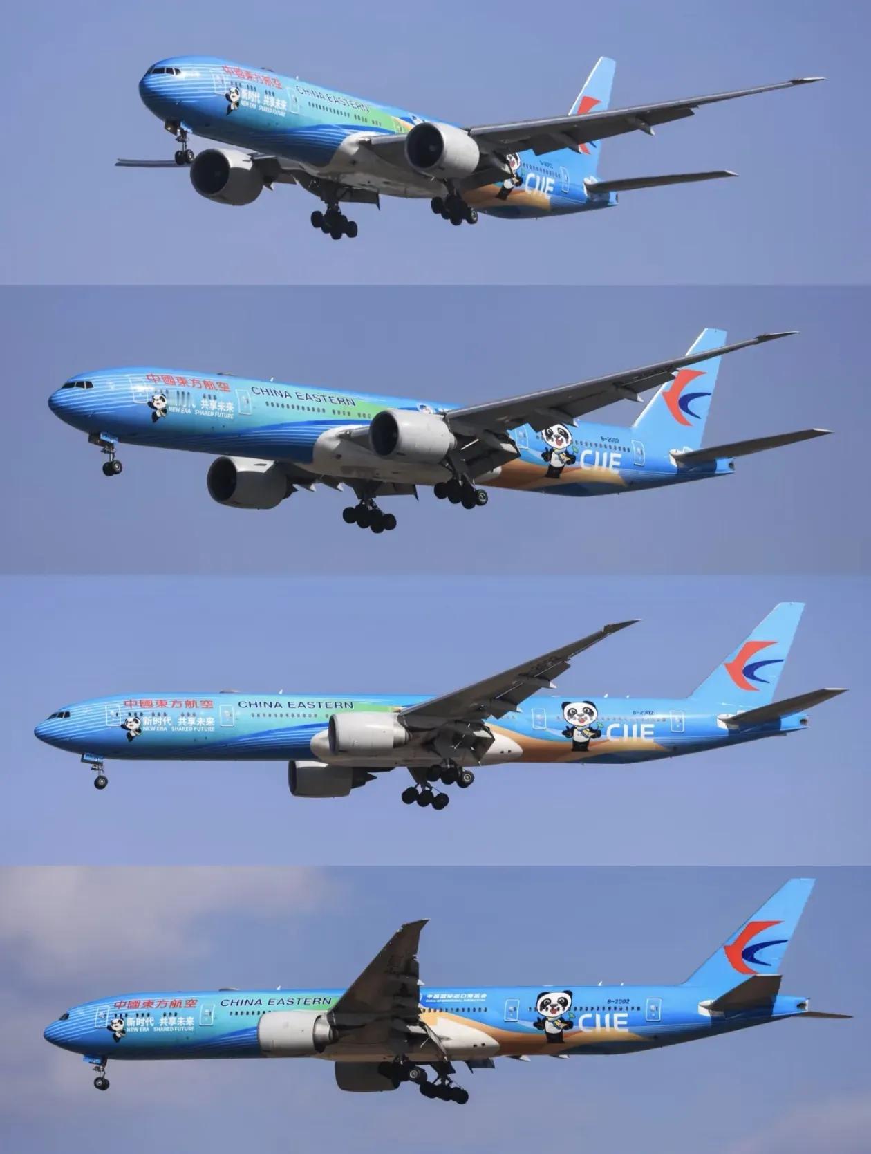 东航20架777-300ER，飞往全球19个航点！
东航77W！它就是波音777