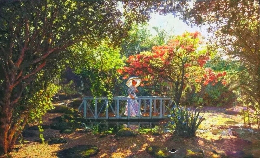 巴西印象派画家Washington Maguetas,绘画作品欣赏遇见艺术遇见美