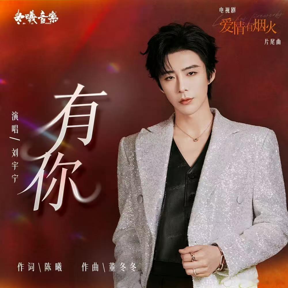 刘宇宁深情献唱爱情有烟火片尾曲 每次播放这首歌都被打动，音乐与情感的完美结合，太
