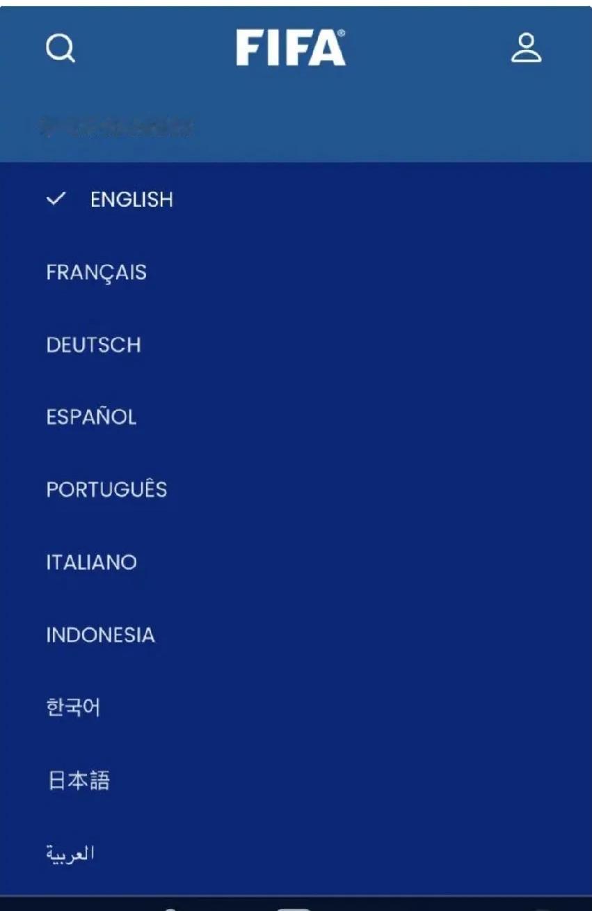 FIFA官网连中文都没有，逛了一下FIFA国际足联的官网，真是让人哭笑不得。堂堂